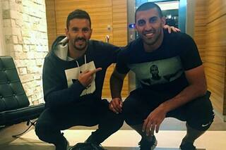 El gesto de Wanchope Abila con All Boys, que se quedó sin la ropa y los botines