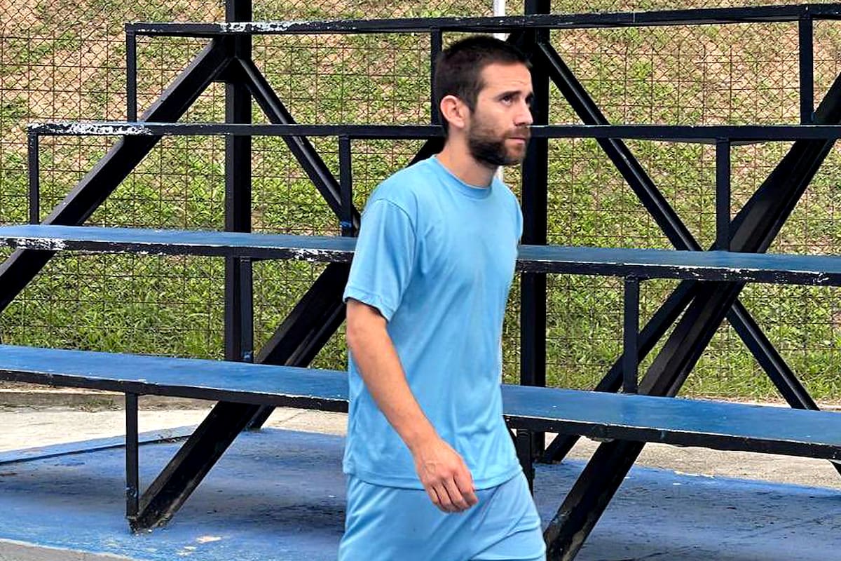 Se conocieron las primeras imágenes del gendarme detenido en Venezuela