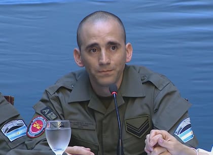 Nahuel Gallo se emocionó en conferencia de prensa