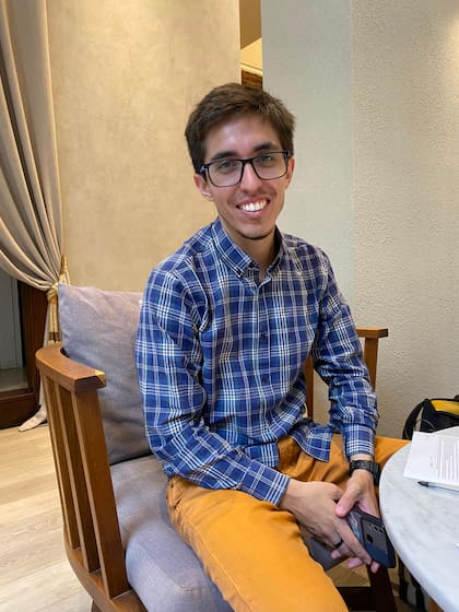 Nahuel Gauna, uno de los guías.