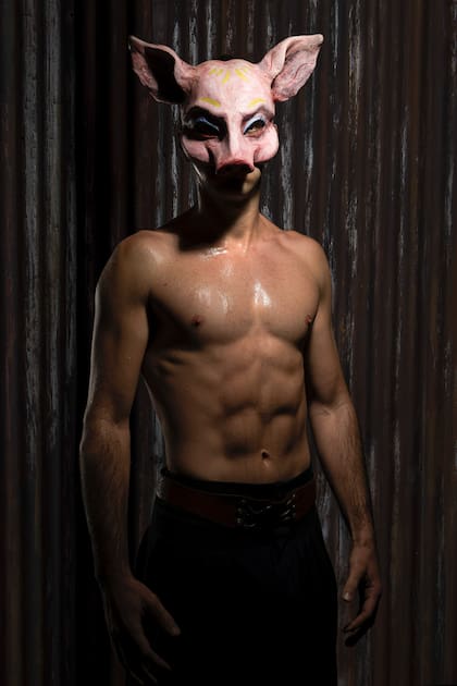 Nahuel Monasterio en "Baco polaco" (2025), con dirección de Mauricio Kartun