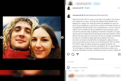 Nahuel Mutti contó cómo nació su relación con Catarina (Foto Instagram @nahuelmutti)