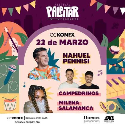 Nahuel Pennisi, Campedrinos y Milena Salamanca son los músicos invitados de este show