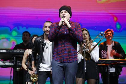 Nahuel Pennisi con La Konga