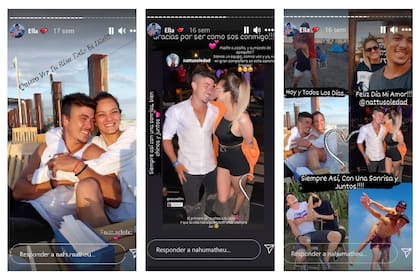 Nahuel realiza muestras de amor en las redes sociales hacia su novia