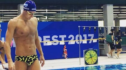 Naidich en el Mundial de Budapest