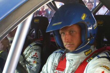Nalbandian no pudo terminar su primera competencia de rally