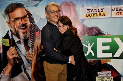 Nancy Dupláa y Pablo Echarri no dejaron de mimarse en toda la noche