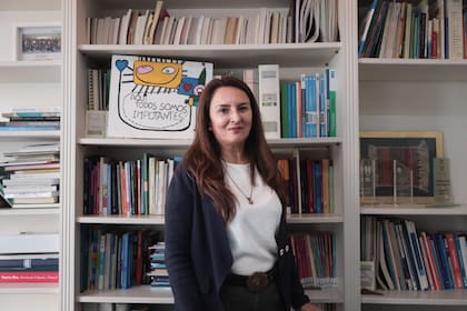 Nancy Gómez es la directora de la escuela y lleva 30 años trabajando en colegios rurales