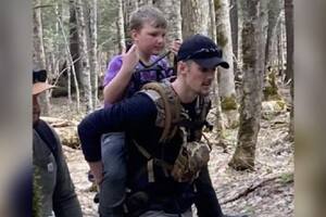 Nante Niemi fue encontrado ileso después de estar perdido en un parque estatal de Michigan durante dos días