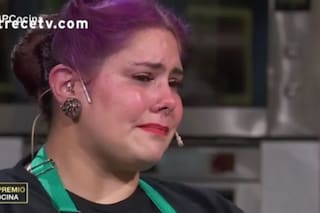 El gran premio de la cocina: el ataque de llanto de Nanu frente al jurado