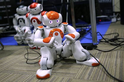 Nao, los robots de la firma francesa Aldebaran que forma parte de la compañía japonesa Softbank