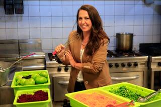 Narda Lepes: "Sufrí situaciones incómodas en la cocina, pero pude zafar"