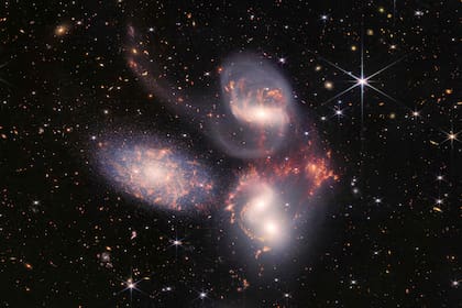 La danza cósmica que mostró el telescopio James Webb