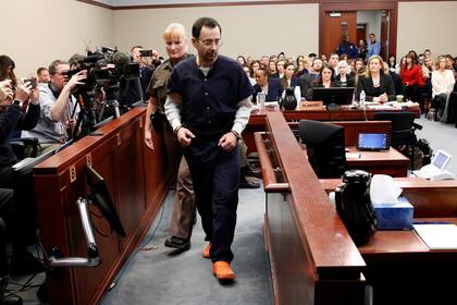 Nassar fue condenado por abusos sexuales
