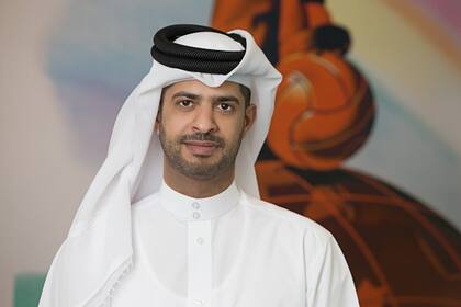 Nasser Al-Khater, el presidente del Comité Organizador de la Copa del Mundo de Qatar 2022