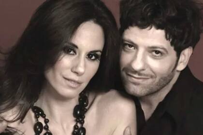 Natacha Jaitt junto a Adrián Yospe, padre de su hijo Valentino