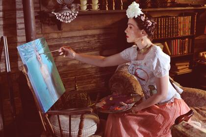 “En el momento que me coloqué en el lugar, con la luz, la escenografía y el vestuario, sucedió algo muy especial, fue pura magia”