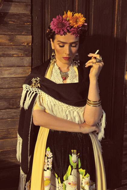 "Siempre la admiré como pintora, pero a diferencia de otras artistas a las que interpreté desde su look, nunca sentí que podía llegar a ser parecida a ella"