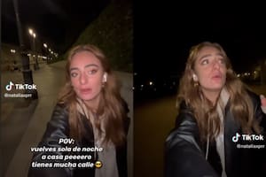 Natalia compartió la actitud que tomaría al sentirse en riesgo en la calle