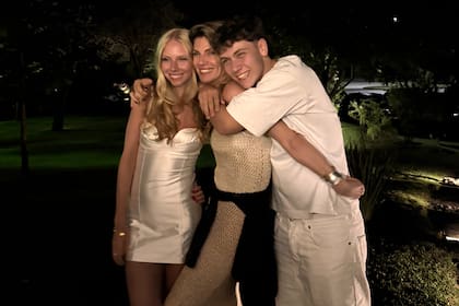 Natalia con sus hijos Mía y Alejo: "Son muy buenos y esa es mi máxima bendición"