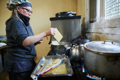 Natalia Confalonieri se hizo cargo de la cocina
