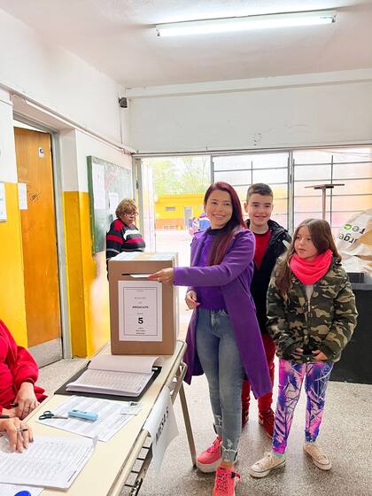 Natalia Contini es la primera mujer intendenta de Anisacate.