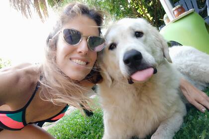 Natalia, de visita en Buenos Aires.