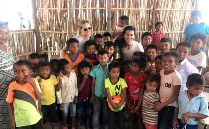 Natalia Denegri desarrolla una activa agenda humanitaria en Estados Unidos y América Latina