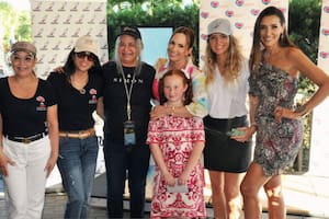 Natalia Denegri y otro proyecto humanitario: golf a beneficio en Miami para ayudar a fundaciones de niños necesitados