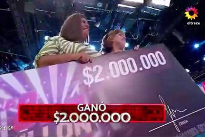 Natalia ganó dos millones de pesos en Los 8 escalones de los 2 millones y volverá este jueves por dos millones más