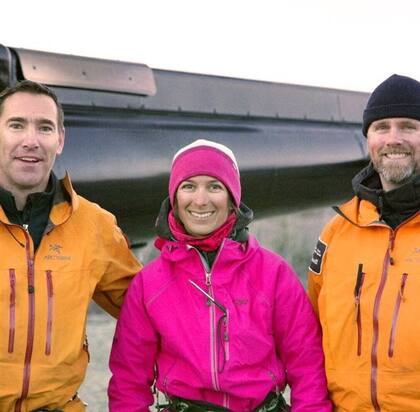 Natalia Martínez, experta en andinismo