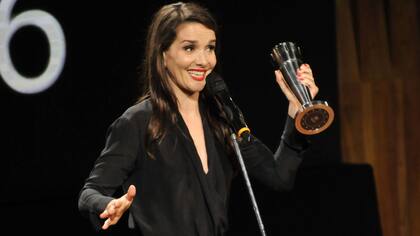 Natalia Oreiro ganó como mejor actriz y conmovió con su discurso