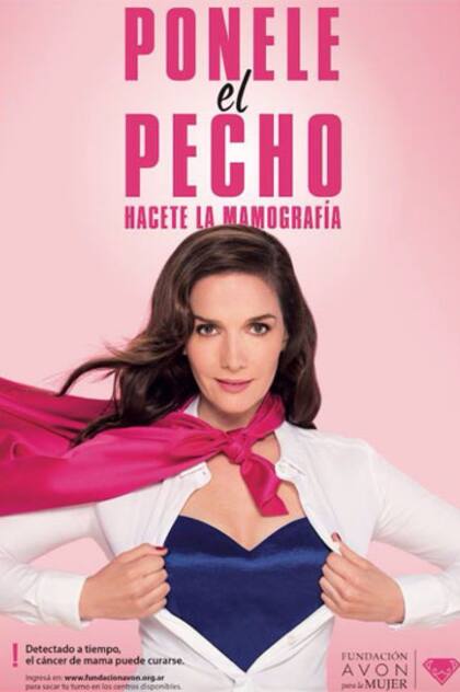 Natalia Oreiro protagoniza la campaña de Avon de lucha contra el cáncer de mama