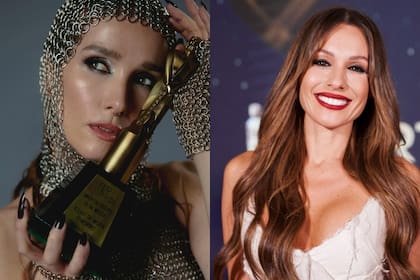 Natalia Oreiro recibió el premio Ícono de la moda en los Martín Fierro de la Moda y Pampita se llevó el de Mejor estilo en redes (Foto: Instagram @natalaoreirosoy / @pampitaoficial)