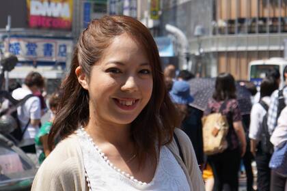 Natalia Oshiro llegó a Japón en 2014.