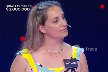 Natalia tiene 37 años, vive en Morón con su familia y tiene un emprendimiento de pastelería (Foto: Captura de video)