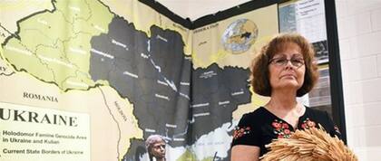 Natalie Diduch, hija de una sobreviviente e impulsora de la memoria del Holodomor