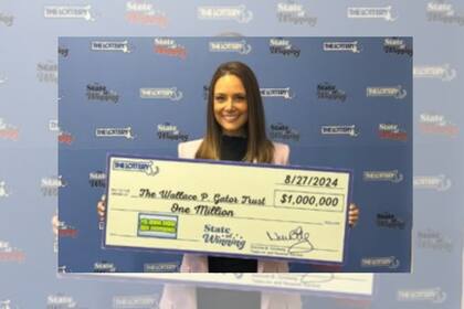 Natalie Logan fue la gran afortunada (Imagen Massachusetts State Lottery)