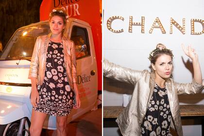 Natalie Pérez dijo presente en la Chandon Night y se bailó todo