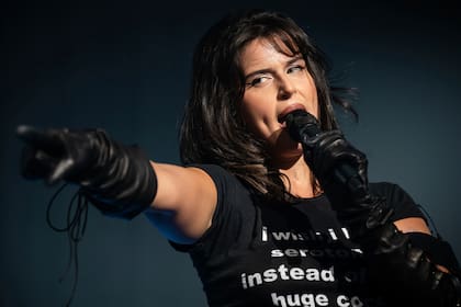 Nathy Peluso recibió el premio en la categoría Mejor álbum artista tropical/cumbia por Malportada