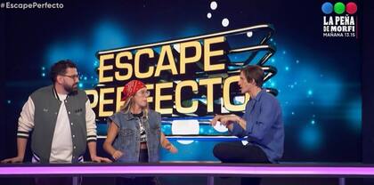 Nati Jota y Damián Betular participaron de Escape Perfecto