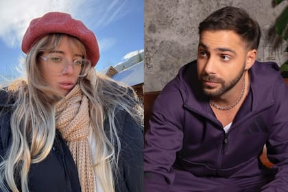 Nati Jota y Grego Rosello serán los hots del stream de MasterChef Celebrity (Foto: Instagram/@natijota @gregorosello)