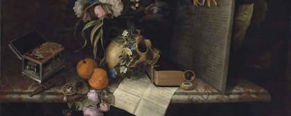 Naturalezas muertas: entre los banquetes y las vanitas