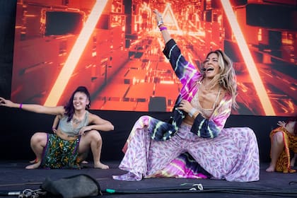 Naty Franz brilló con su tapping