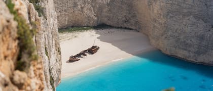 Navagio Beach ocupa el puesto número 9