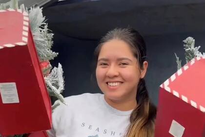 Navidad es un buen momento para "bucear en los contenedores" para Melanie