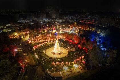 Navidalia es un parque temático que se realiza en la capital de México y la ciudad de Guadalajara