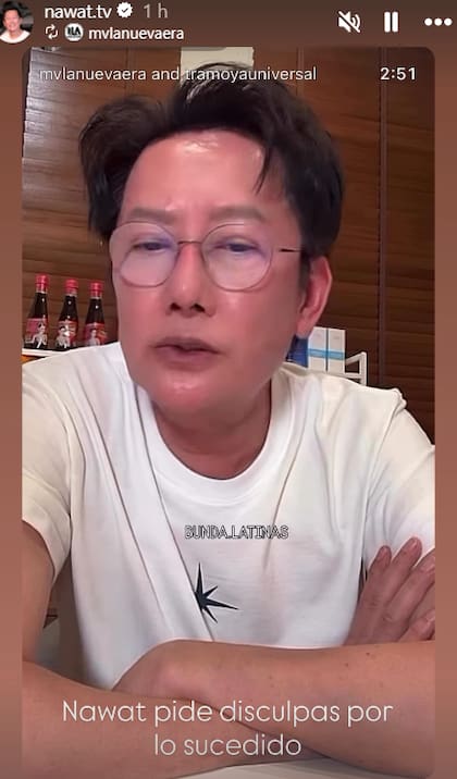 Nawat Itsaragrisil se disculpa por polémica con Fátima Bosch de México