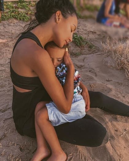 Naya Rivera y su hijo, Josey